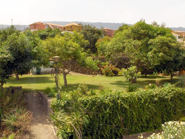 Garten der Finca auf Teneriffa