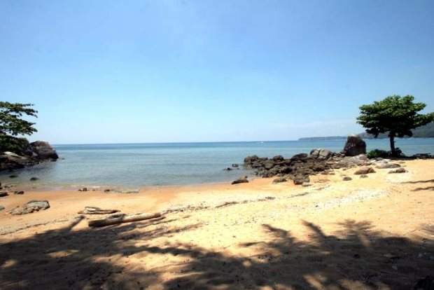 Strand von Phuket und der Apartments