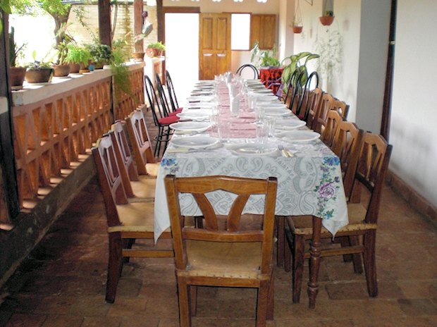 Gastst�tte vom Hotel in Bolivien