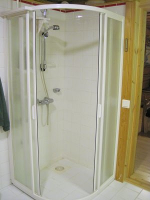Duschbad vom Ferienhaus Duschbad vom Ferienhaus