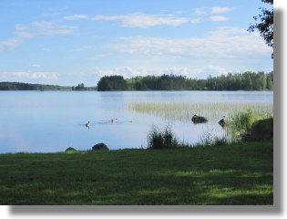 Orivesi See in Finnland