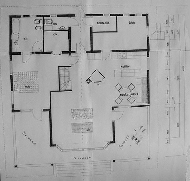 Erdgeschoss vom Einfamilienhaus am See