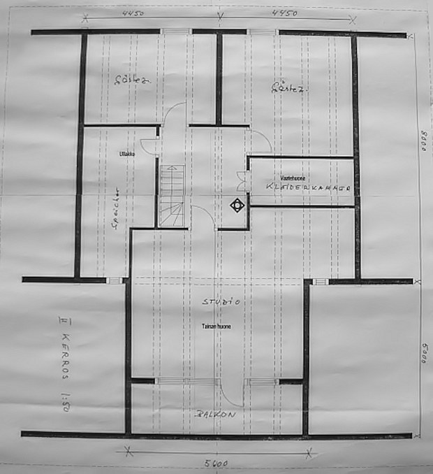 Obergeschoss vom Einfamilienhaus
