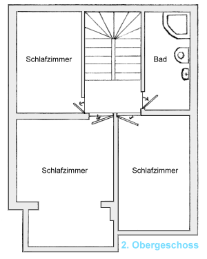 Einfamilienhaus Obergeschoss