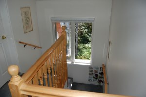 Treppengang vom Ferienhaus