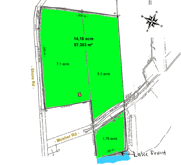 Grundst�ck vom Ferienhaus Einfamilienhaus