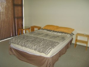 Schlafzimmer der Eigentumswohnung in Swakopmund