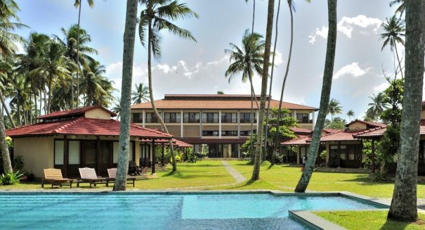 Luxus-Hotel mit Strand bei Weligama auf Sri Lanka