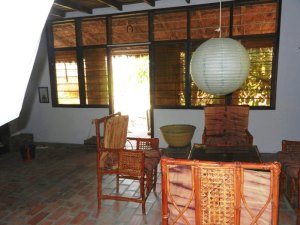 Wohnbereich der Lodge Ferienhaus