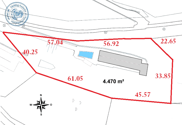 Grundstck vom Ferienhaus und Gstehaus auf St.Martin