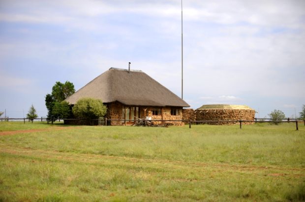 Safarihaus auf der Wildfarm Game Farm