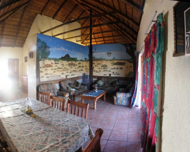 Haus auf der Wildfarm in Sdafrika