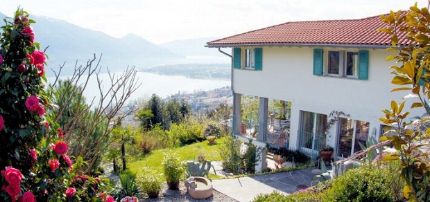 Lago Maggiore Villa mit Seeblick