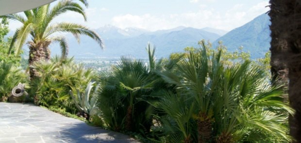 Terrasse der Villa mit Fernblick