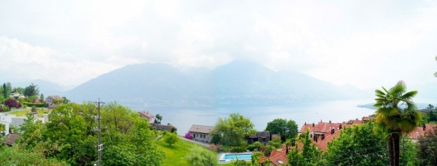 Ausblick vom Einfamilienhaus