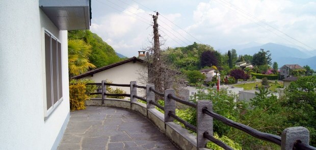 Terrasse vom Einfamilienhaus