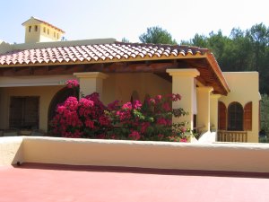 Terrasse der Finca