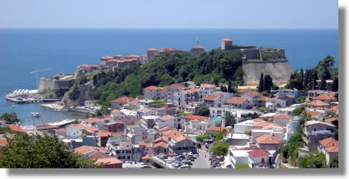 Grundstck in Ulcinj mit Blick auf die Adria