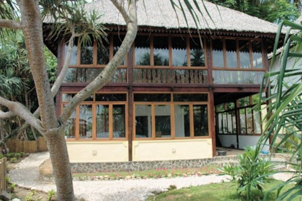 Restaurant der Hotelanlage auf Pulau Weh Indonesien