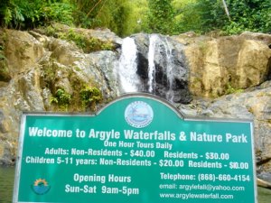 Argyle Waterfalls nah der Villa