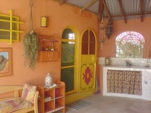 Ferienhaus im Eingangsbereich