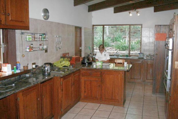 Kche der Lodge Ferienhaus