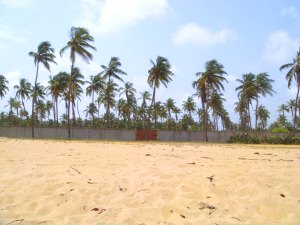 Strand dazugehrig zum Grundstck