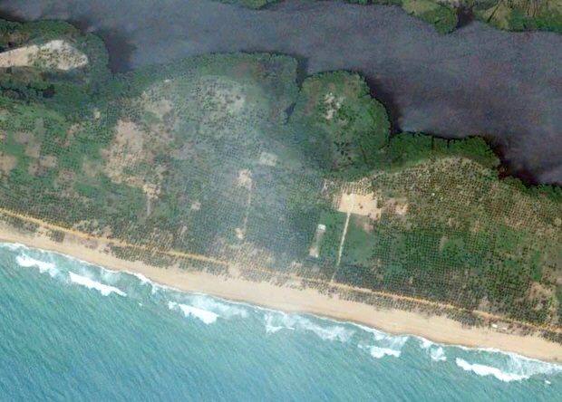 Strandgrundstck in Benin am Meer und an der La Route des Peches