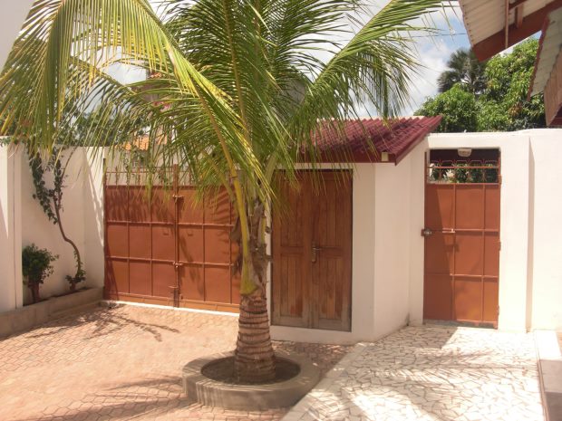 Eingangsbereich zu den Ferienh�usern