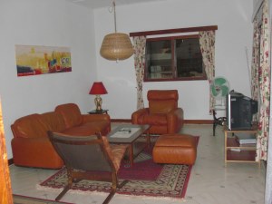 Wohnzimmer vom Ferienhaus