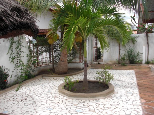 Innenhof der Ferienh�user