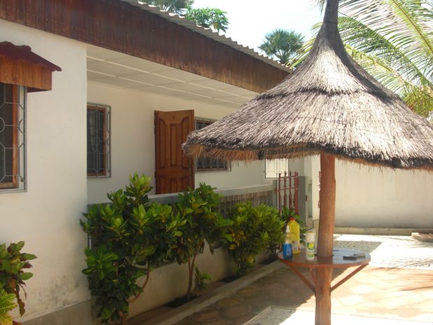 Eingang vom Ferienhaus