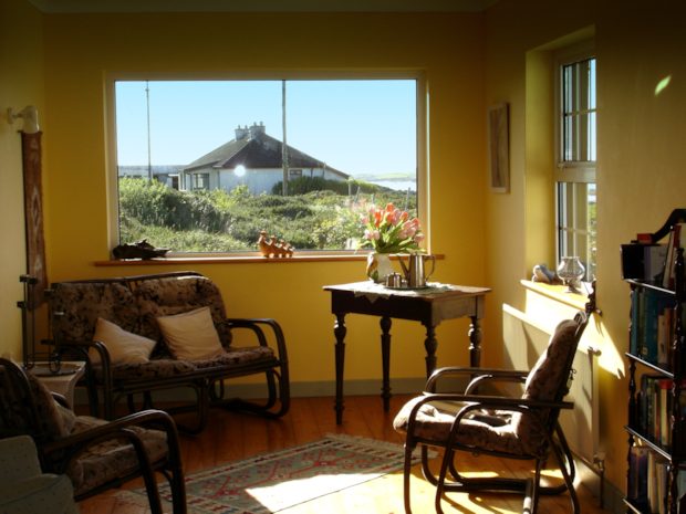 Landhaus an der Westkste von Irland