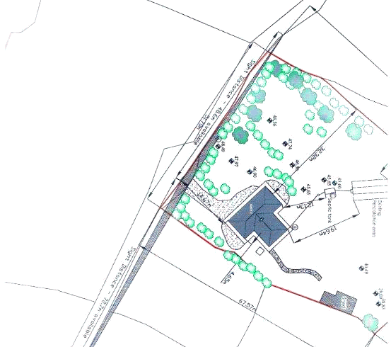 Grundstck vom Wohnhaus bei Clifden Galway Connacht in Irland