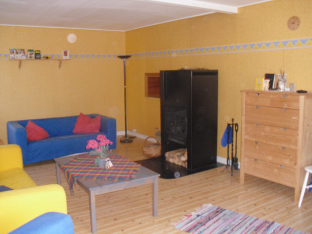 Wohnzimmer vom Ferienhaus in S�dschweden