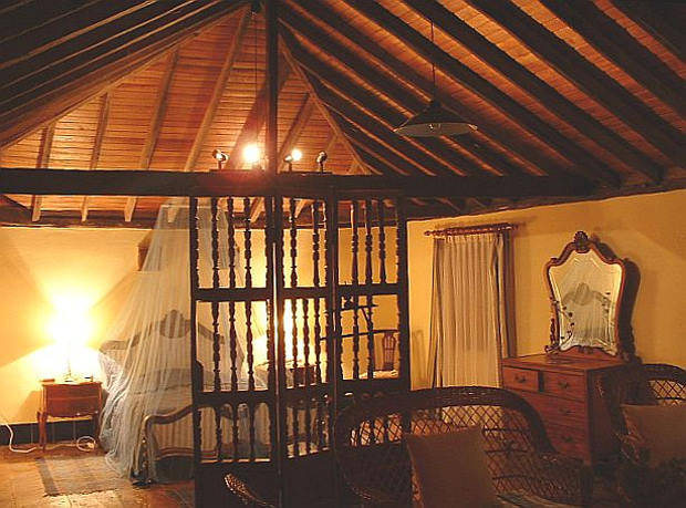 Schlafzimmer im Wohnhaus