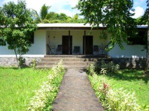 Gstehaus der Beachbar auf Dominica