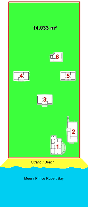 Grundstck vom Strandcafe Restaurant