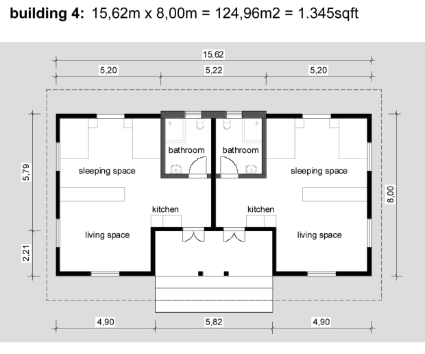 Resort Haus 4 der Ferienanlage