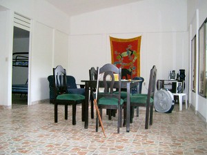 Wohnbereich vom Haus in Costa Rica