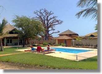 Mbour Villa bei Mbour Ponto und Nianing in Senegal kaufen