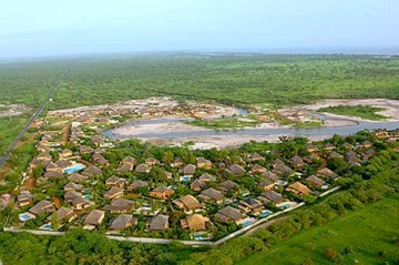 Resort mit Wohnhusern in Senegal