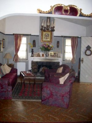 Wohnzimmer vom Ferienhaus