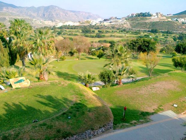 Golfplatz La Envia bei Almeria vor der Wohnung
