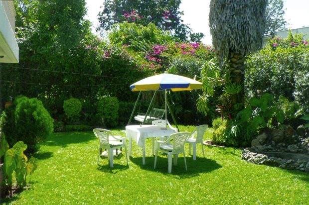 Garten vom Wohnhaus in Nairobi