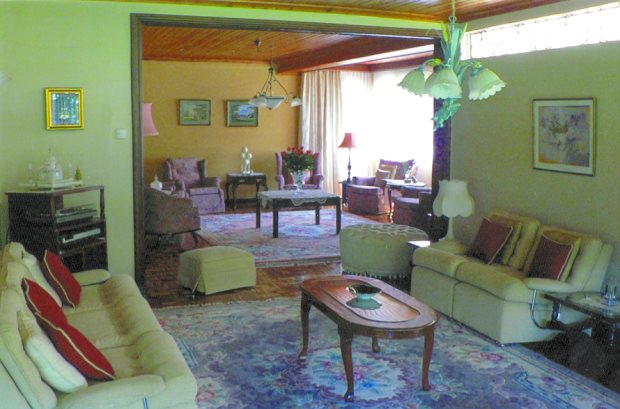 Wohnzimmer vom Wohnhaus