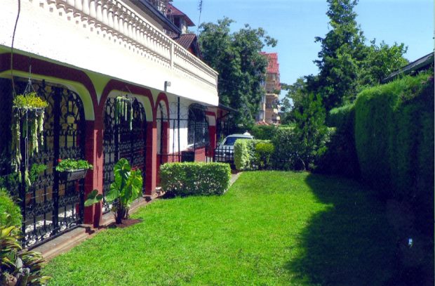 Grundstck vom Wohnhaus