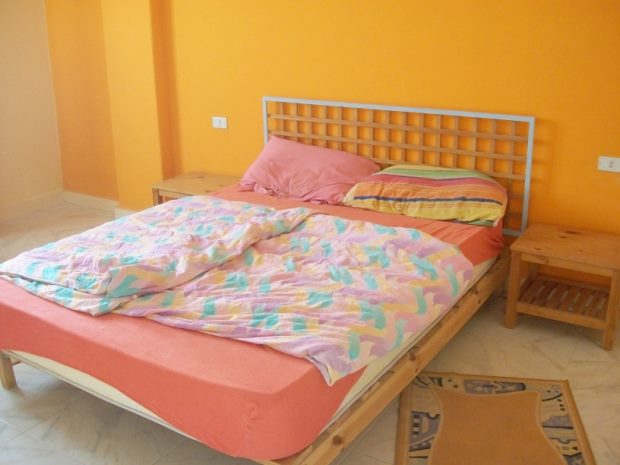 Schlafzimmer der Ferienwohnung in Hurghada