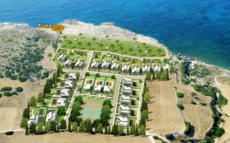 Nordzypern Wohnanlage mit Ferienhusern Villen Einfamilienhuser