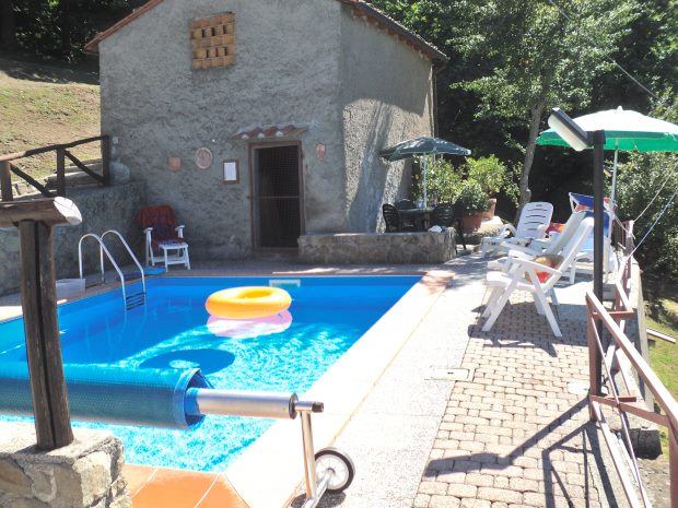 Swimming Pool der Villa